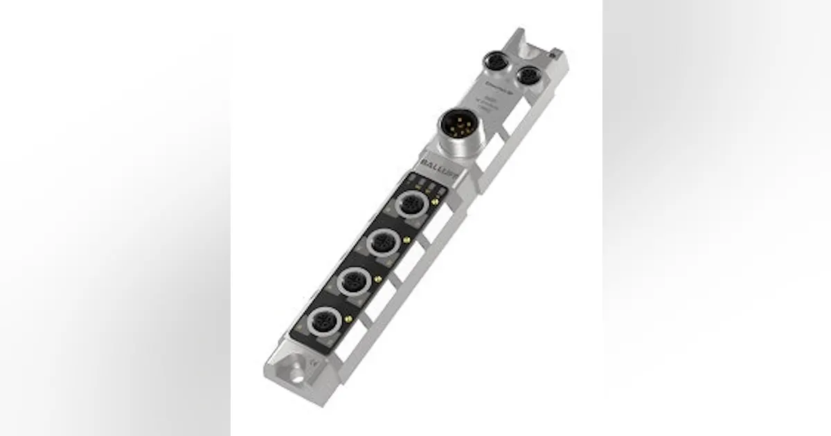 Input/Output: Balluff Machine-mount IO-Link mini-masters for industrial ...