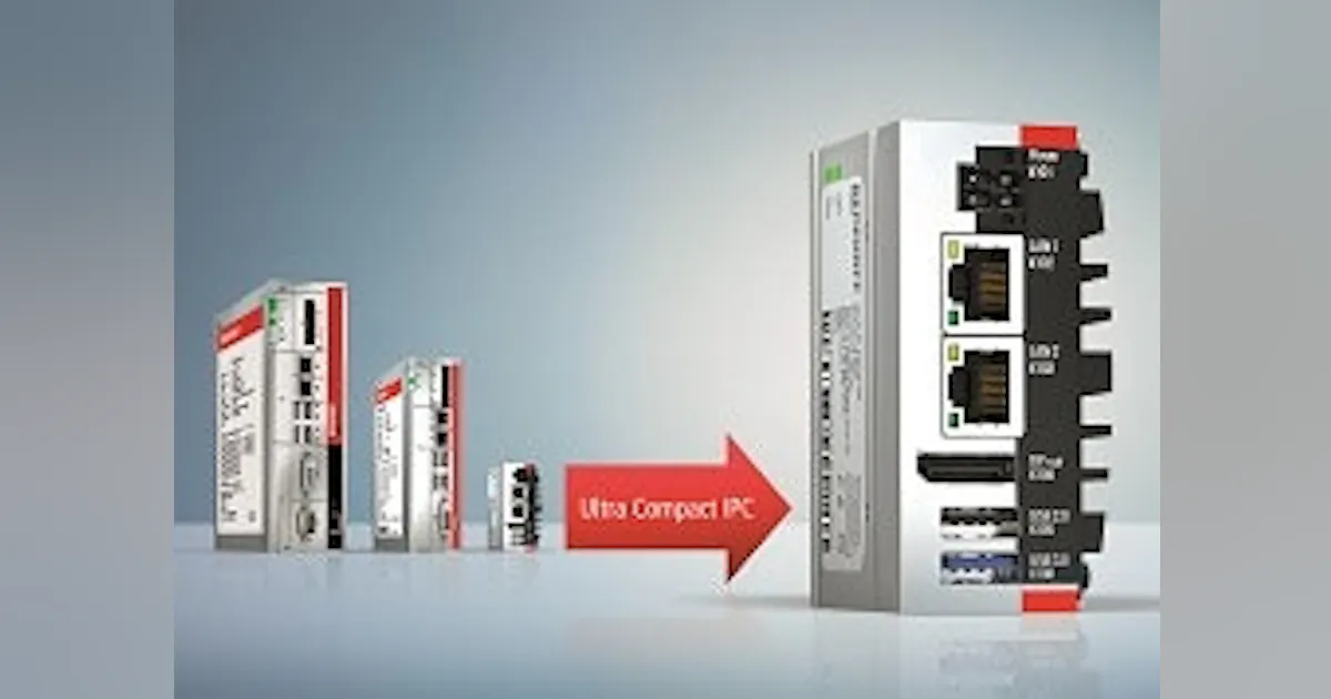 Industrial Computer: Beckhoff Automation Ultra-compact IPC | Control Design