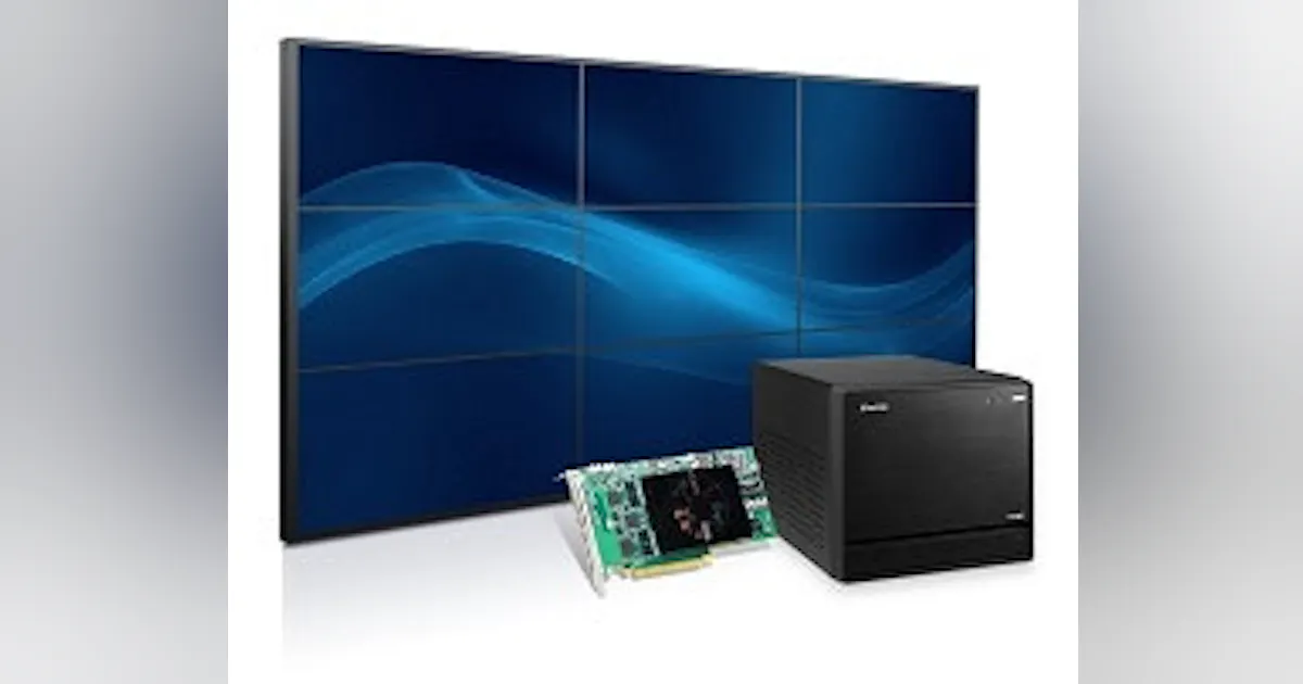 Industrial Computer: Matrox Multi-display graphics card and mini PC ...