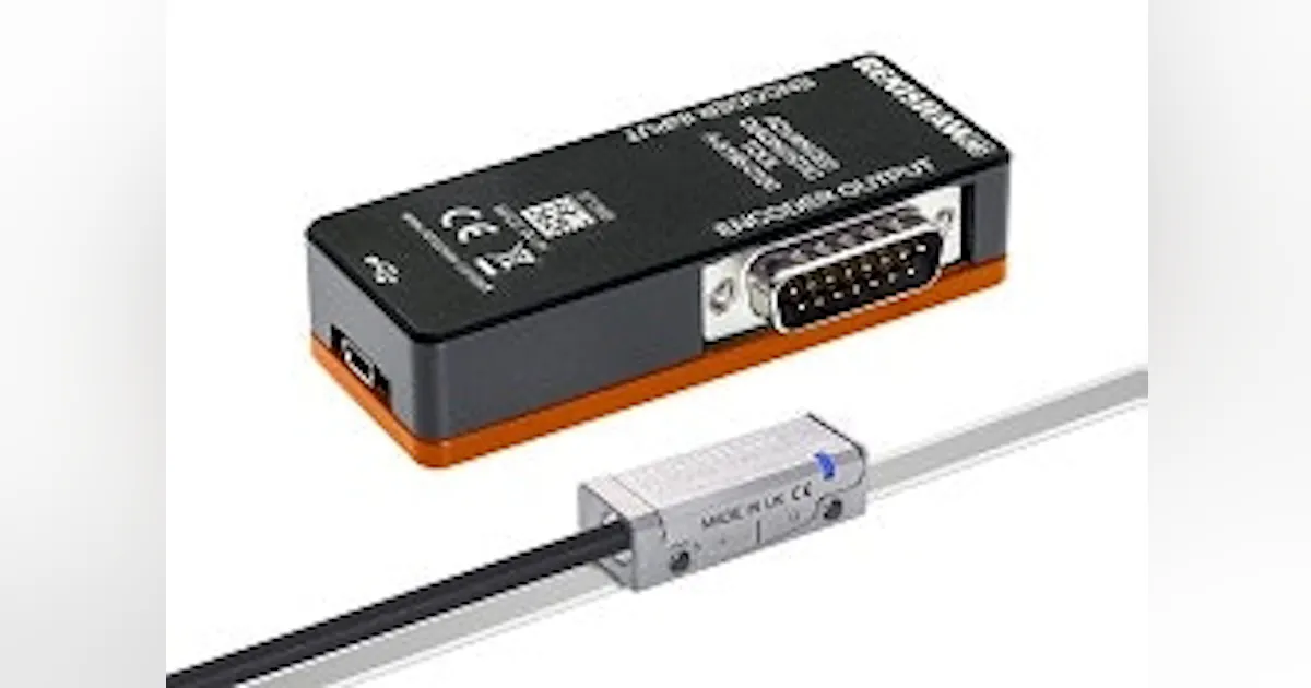 Motion Components: Renishaw Compact digital encoder | Control Design