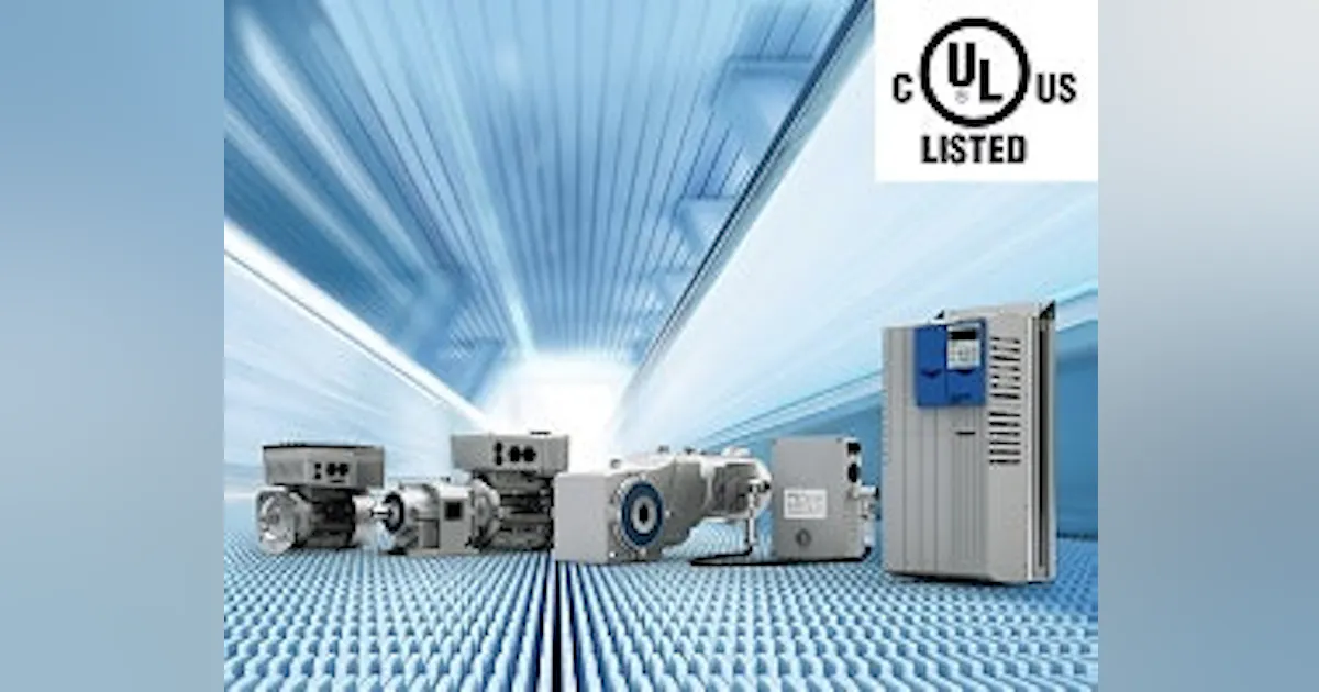 Vector Drive System Motor/Drive-Industrial Electric: Nord Drivesystems ULC-listed ac vector ...