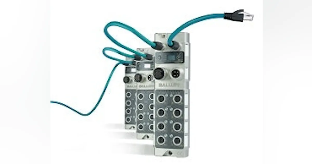 Connectivity: Balluff TPE shielded cable | Control Design