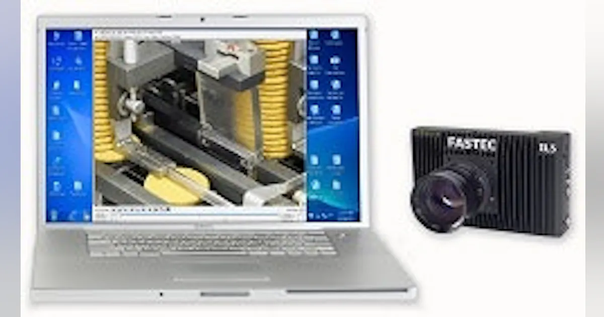 Machine Vision: Fastec Imaging High-speed camera | Control Design