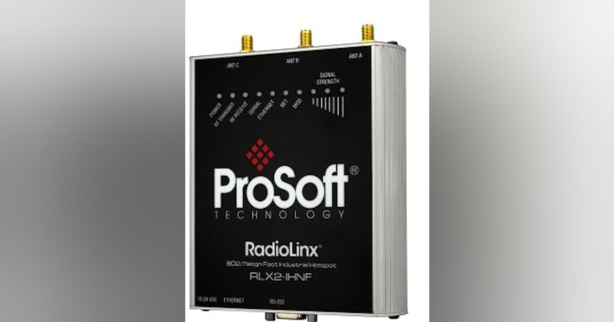 Industrial Networks: ProSoft Technology Industrial hotspot radios ...
