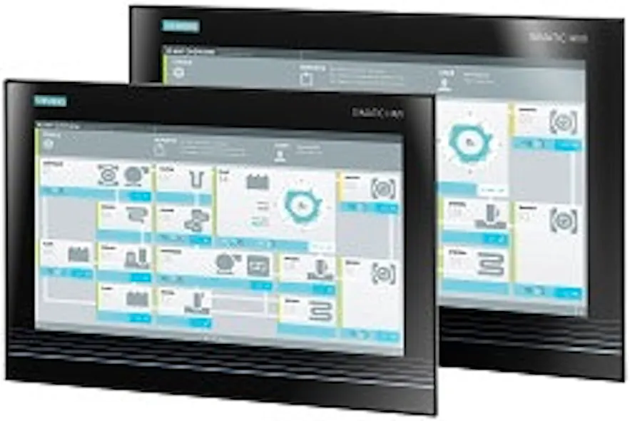 Operator Interface Hardware: Siemens Industrial flat panels | Control ...