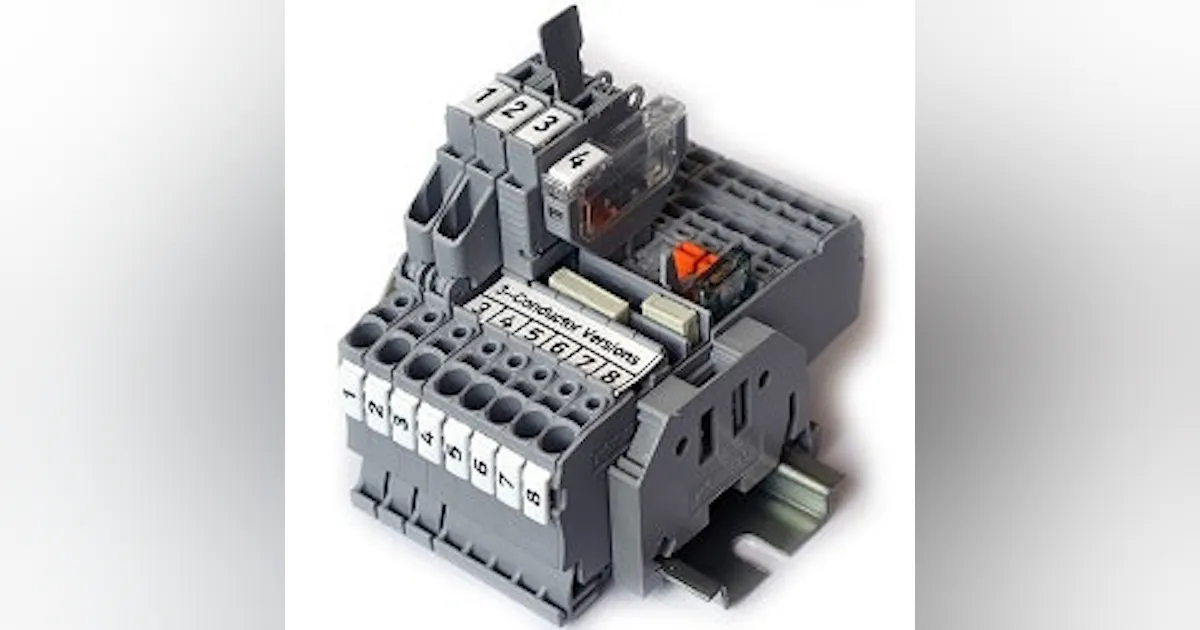 Pivot Fuses Wago Pivot-style fuse terminal blocks | Control Design