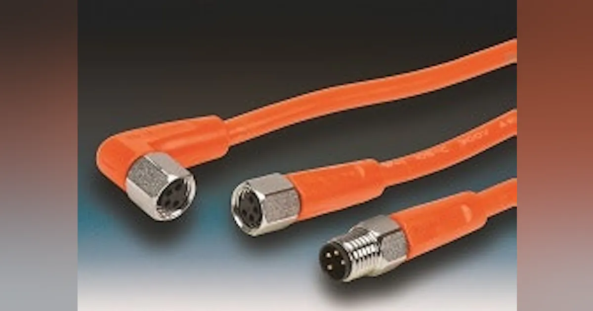 Connectivity: AutomationDirect M8 sensor cables | Control Design