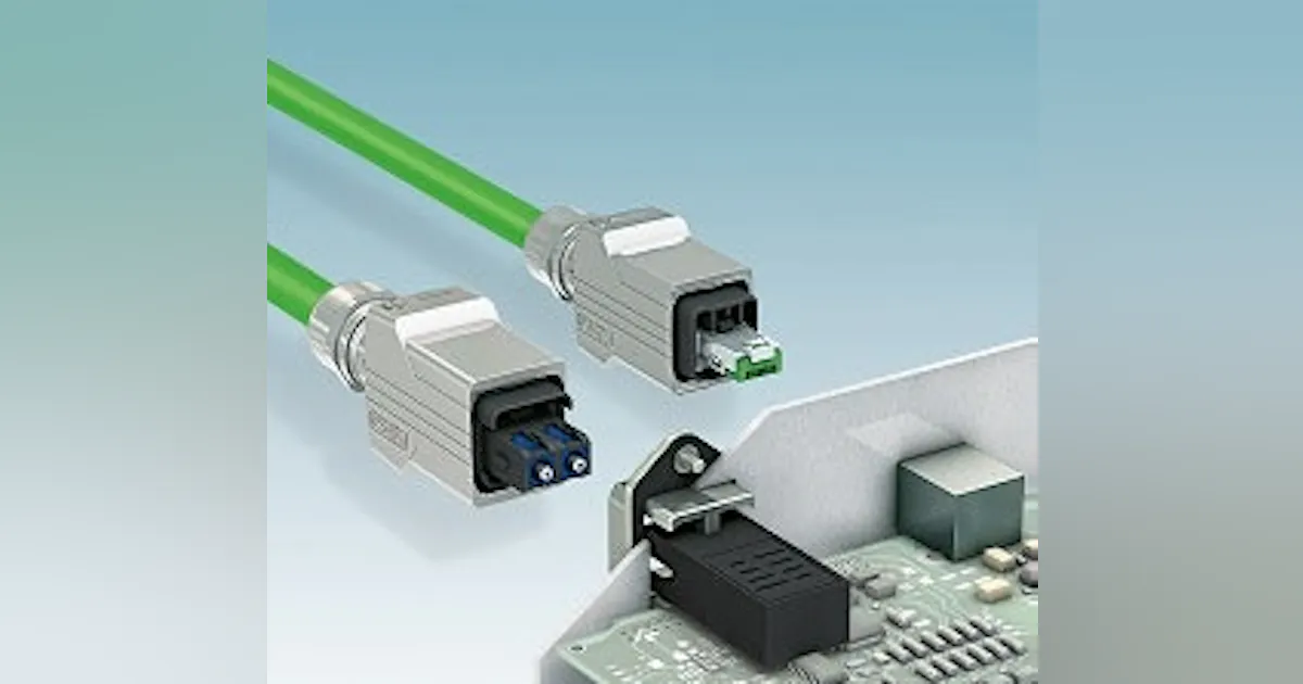 Connectivity: Phoenix Contact Data connectors | Control Design