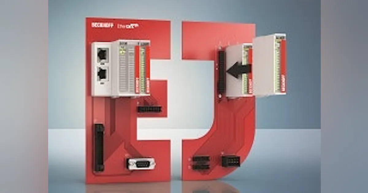 Input/Output: Beckhoff Automation EtherCAT plug-in modules | Control Design