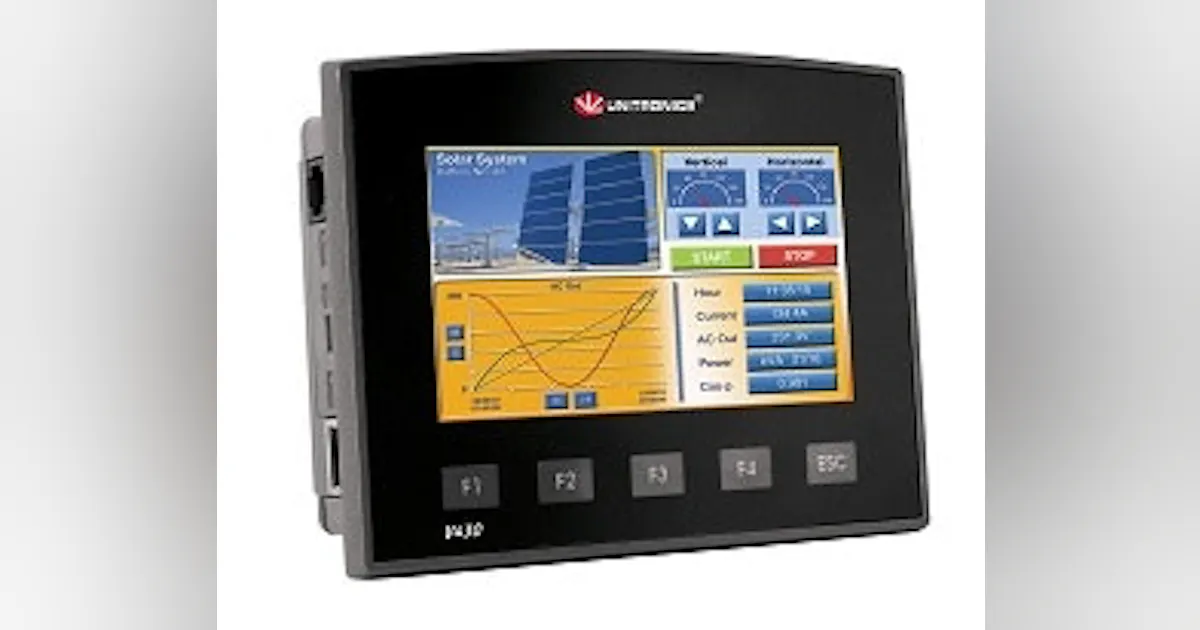 Unitronic Map PLC: Unitronics All-in-One PLC, HMI and I/O | Control Design