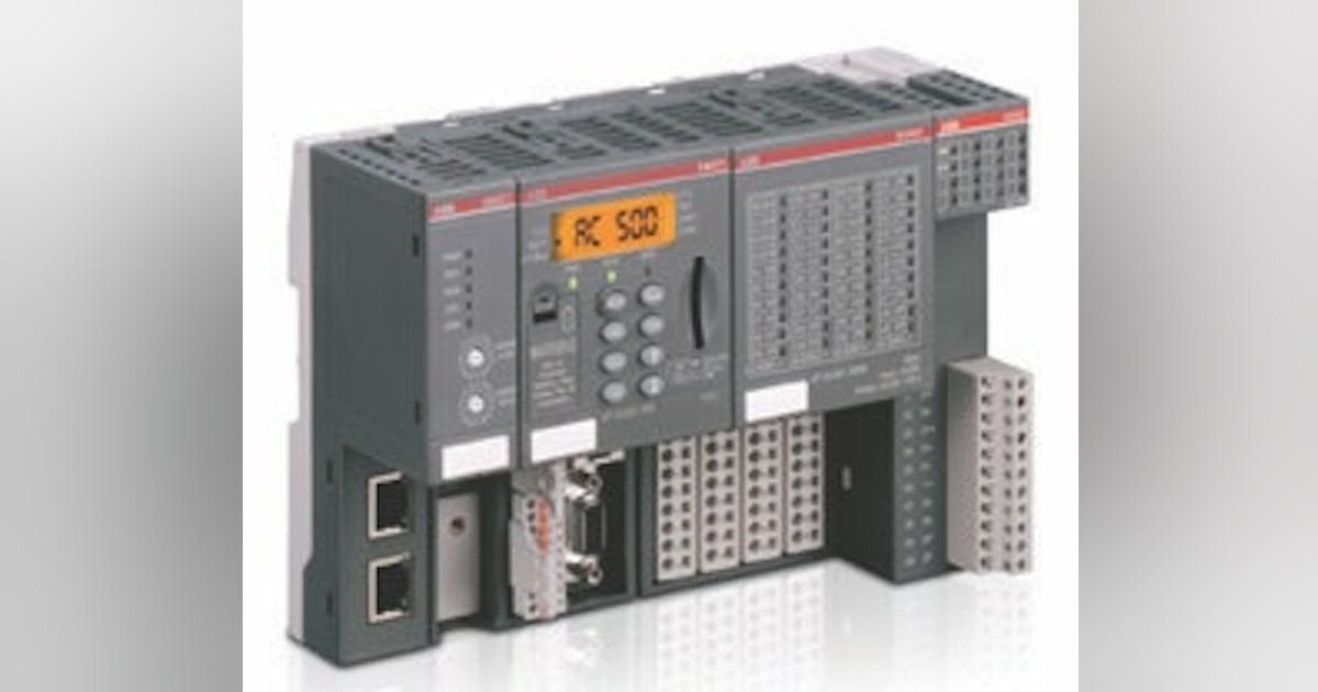 Controllers ABB AC500XC PLC Offers Extended EMC Protection Control