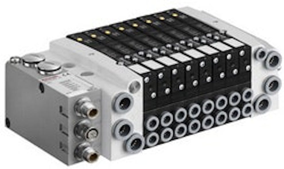 Aventics Modular HF03LG Pneumatic Directional Control Valve Manifold System Control Design