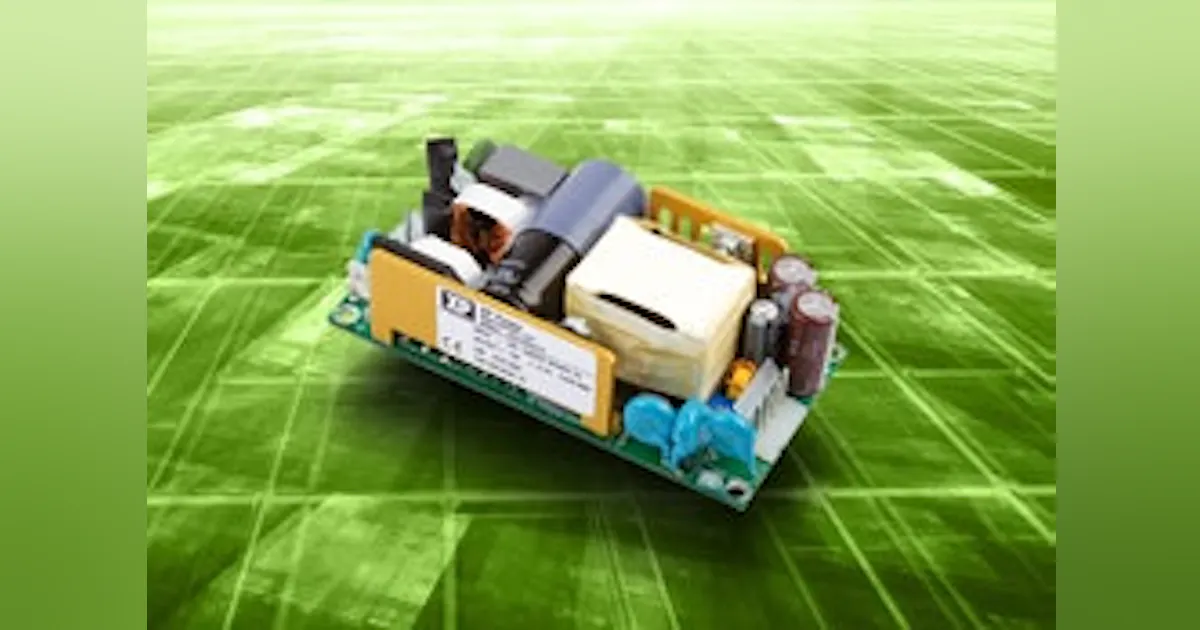 Power Distribution: XP Power's ECS130 AC-DC Power Supplies | Control Design
