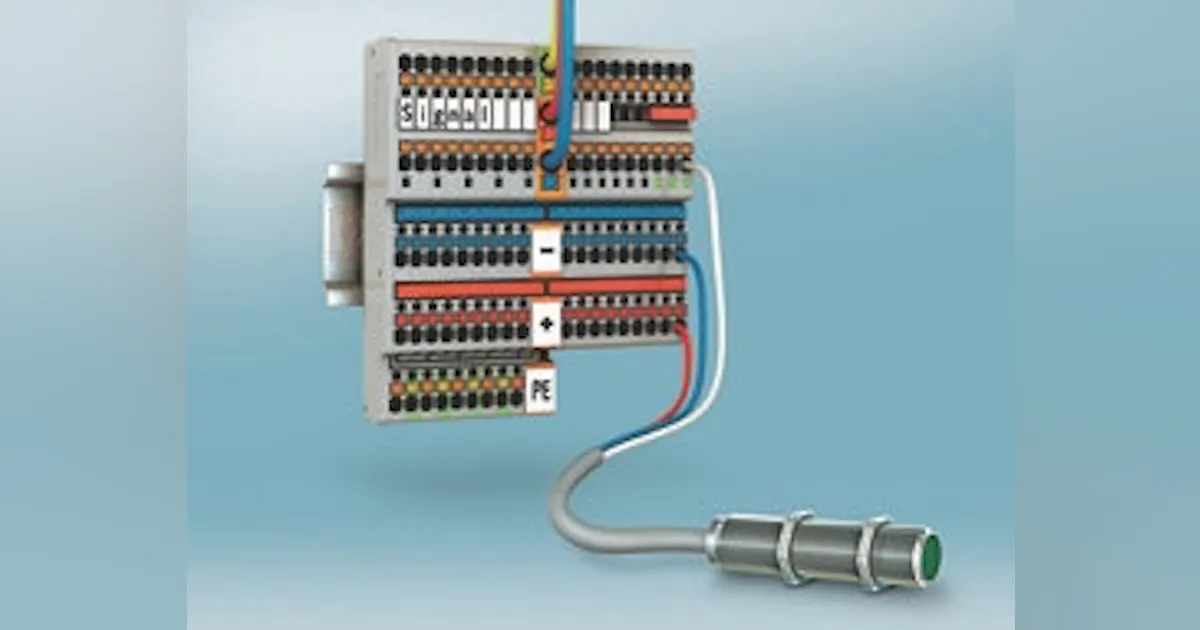 Connectivity: Phoenix Contact's PTIO 1.5/S Push-In Technology Terminal ...