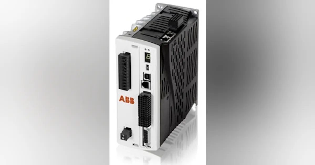 Motion Control: ABB's MicroFlex e150 Ethernet Servo Drives | Control Design