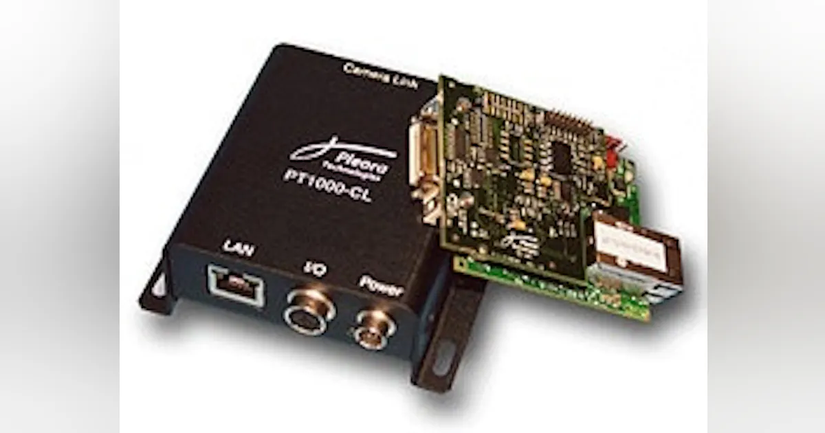 Machine Vision: Pleora Technologies' iPORT PT1000-CL Frame Grabber ...