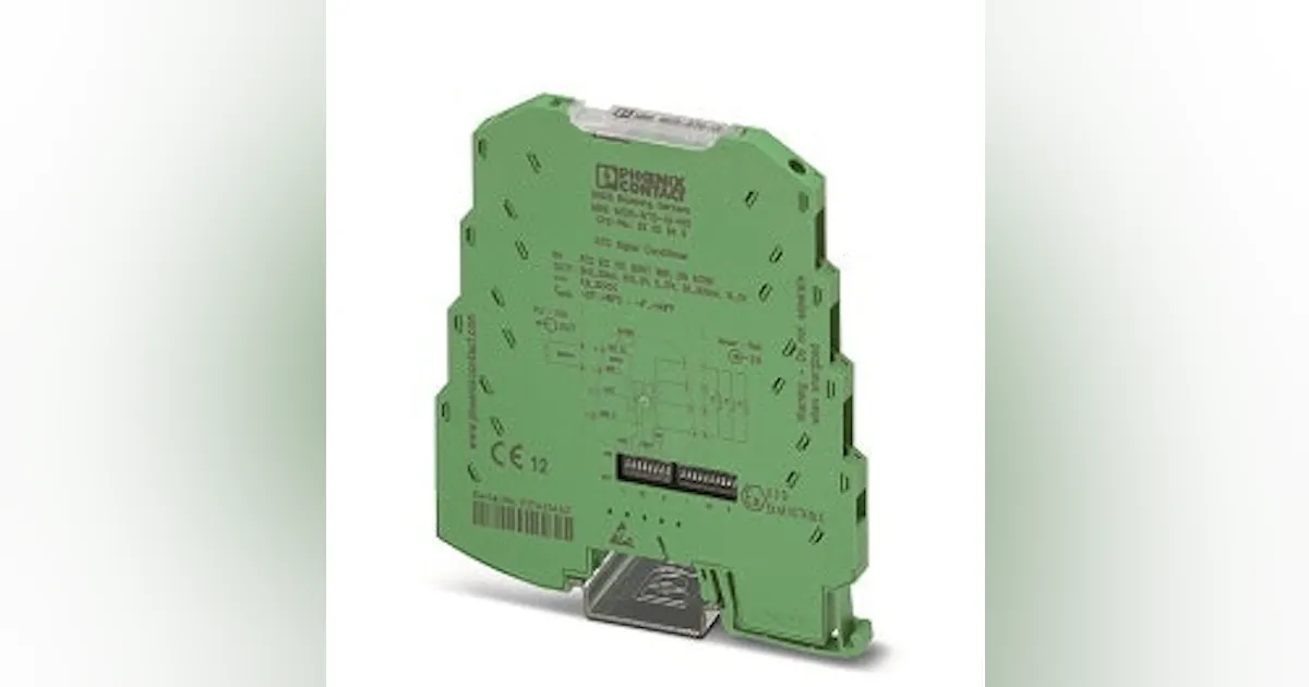 Process Variables: Phoenix Contact's Universal Software-Programmable ...