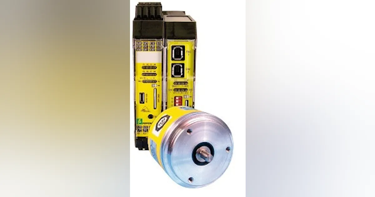 Safe Encoder Monitor Motion, Sensors, Machine Safety: Pepperl+Fuchs' RVS58S Safety Encoders ...