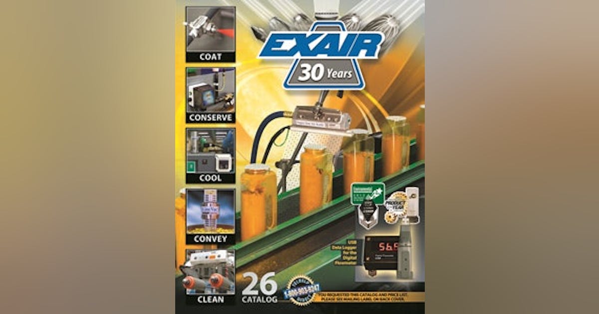 Automation Resources Exair's Catalog 26 Control Design