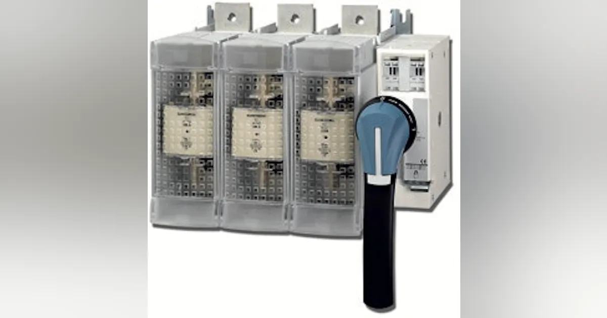 Machine Disconnect Machine Safety: Cooper Bussmann's Line of Fused and Non-Fused Rotary ...
