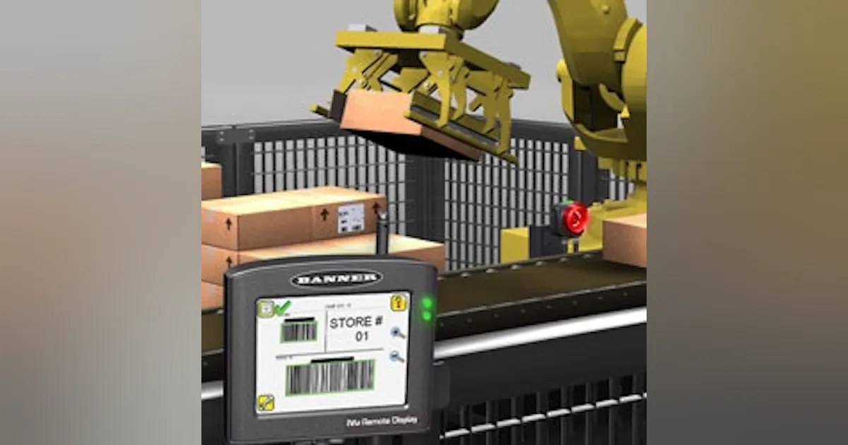 Operator Interface: Banner Engineering's Machine-Mountable Remote ...