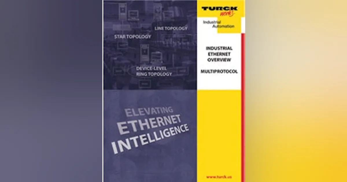 Turck Proxes Industrial Networks: Turck's Multiprotocol Technology for Distributed I ...