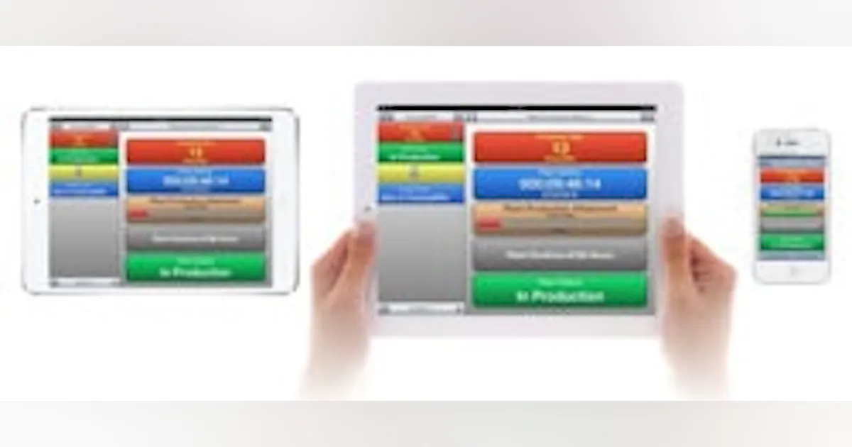 HMI Software: Software Toolbox's FactoryKPIs for iOS | Control Design