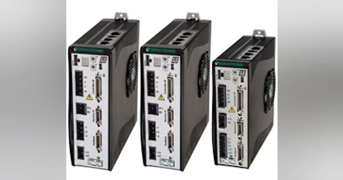 Servotronics Interface Motion Control: Servotronix's CDHD Drive | Control Design