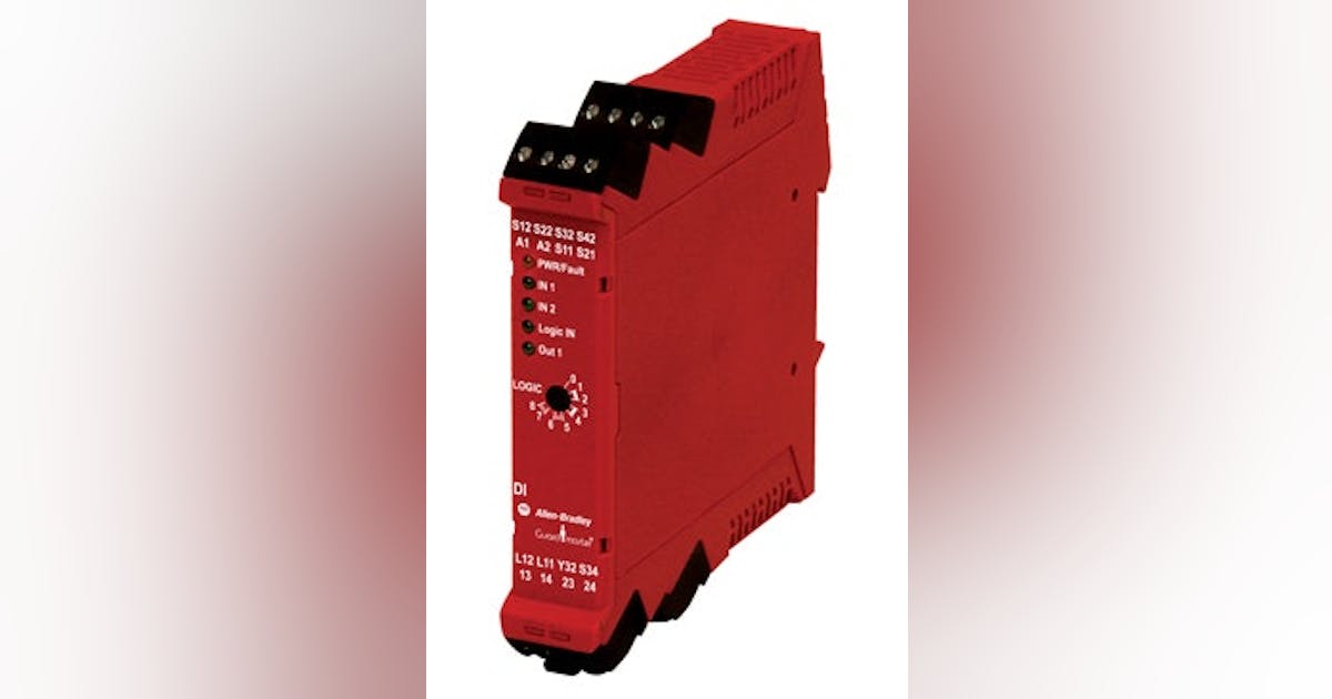 Machine Safety: Rockwell Automation's Guardmaster Safety Relays ...