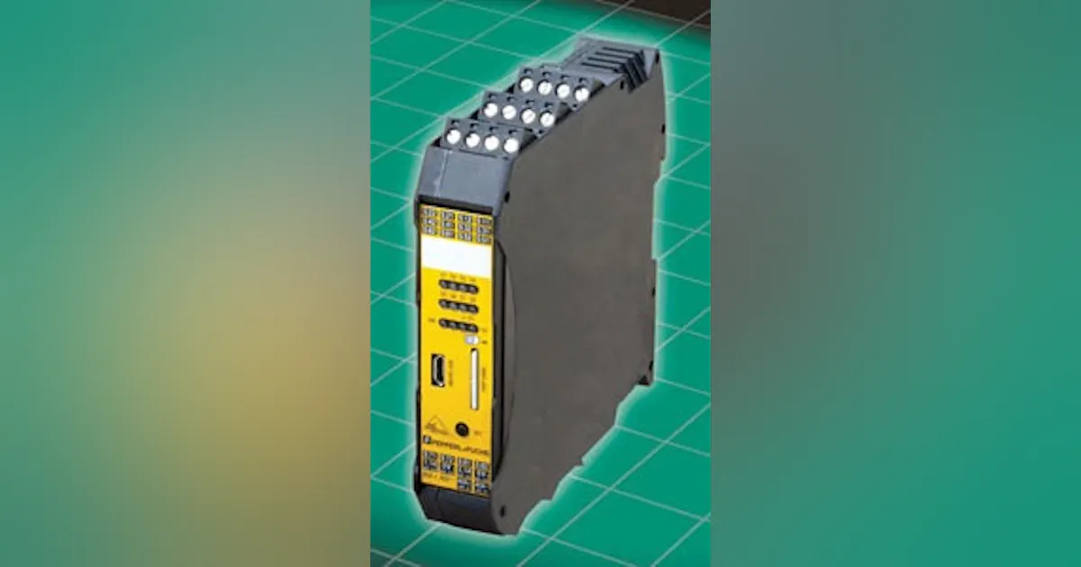 Controller: Pepperl+Fuchs' VAS-2A8L-KE4-8SE Programmable Safety ...
