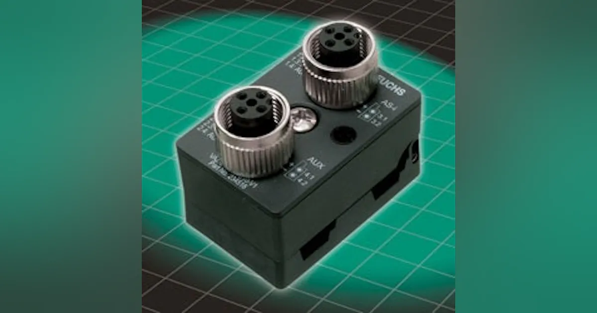 Connectivity: Pepperl+Fuchs' G10 AS-Interface Accessories | Control Design