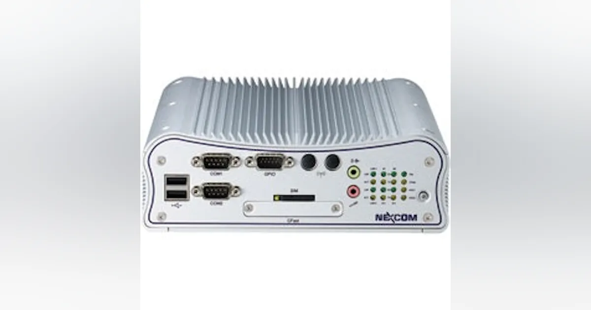 Nexcom Cpu Nexcom's NISE 2300 Fanless Computer | Control Design