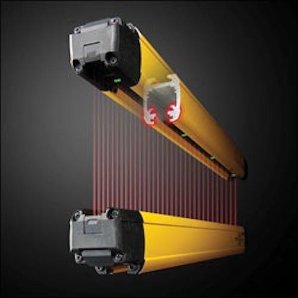 Keyence's GLR Series Safety Light Curtain Control Design