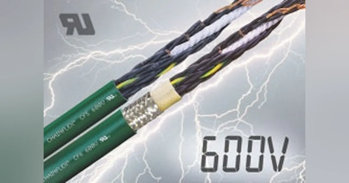 Chainflex Cf5 Connectivity: Igus' Chainflex CF5 & CF6 Cables | Control Design