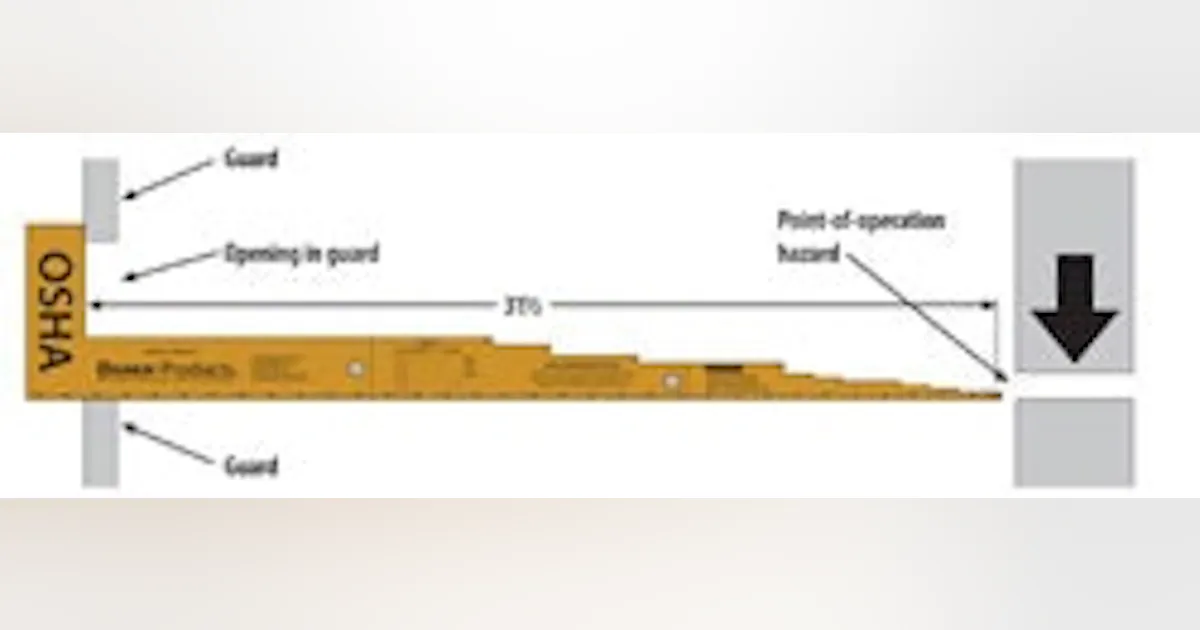 Machine Safety: Danray Products' OSHA Guard Safety Scale | Control Design