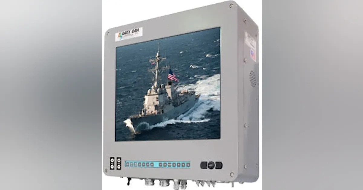 Daisy Data Display Computer Operator Interface: Daisy Data Displays' 19 in. Flat-Panel PC With ...