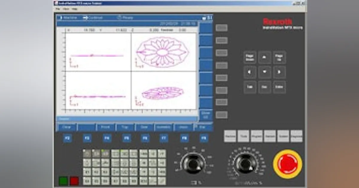 Rexroth Software Download Control Software: Bosch Rexroth's IndraMotion MTX Micro Compact CNC ...