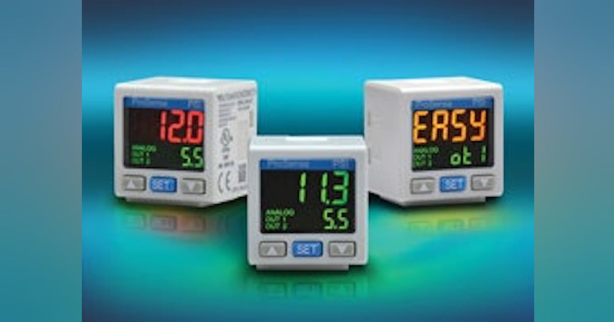 Industrial Sensors: AutomationDirect's ProSense Digital Pressure Switch ...