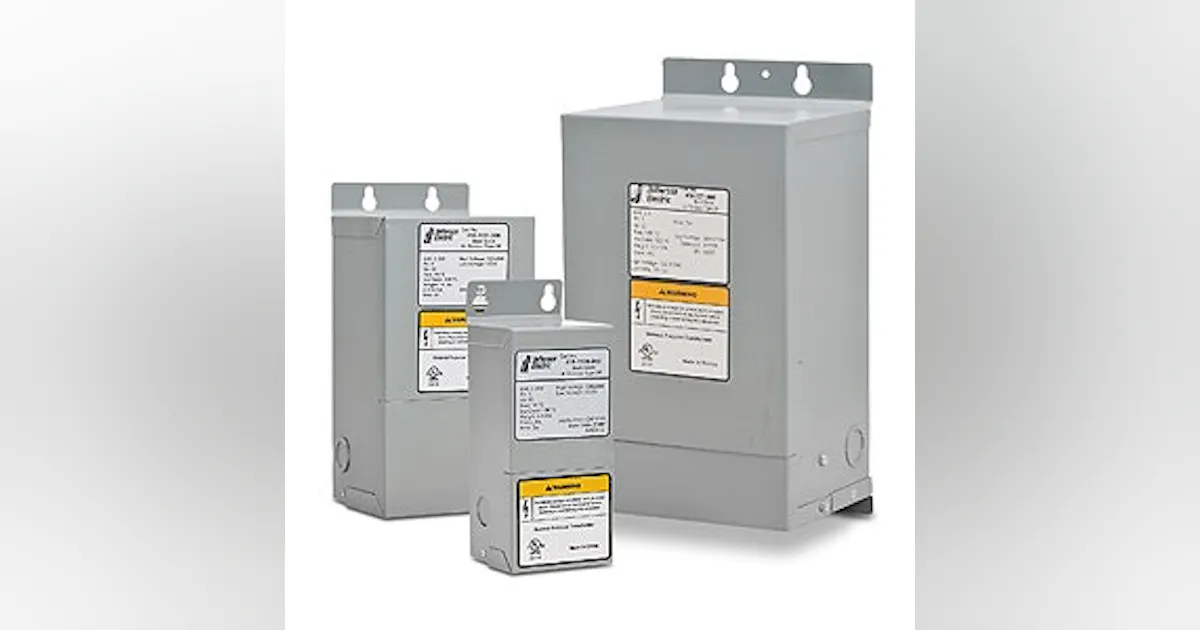 Boost Auto Transformer Power Supplies: AutomationDirect's Jefferson Electric Buck-Boost ...