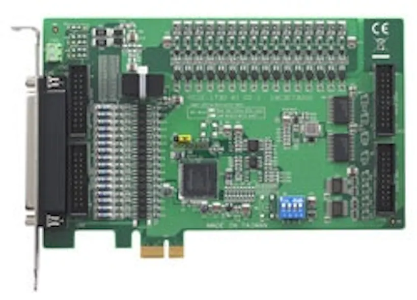 Daq Card Data Acquisition: Advantech's Low-Density Isolated/TTL PCI Express DAQ ...