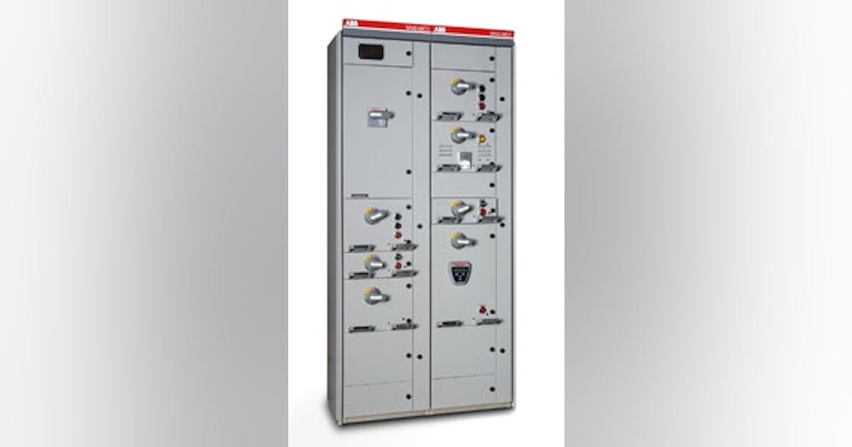 Machine Safety: ABB's MNS-MCC Low-Voltage Motor Control Center ...