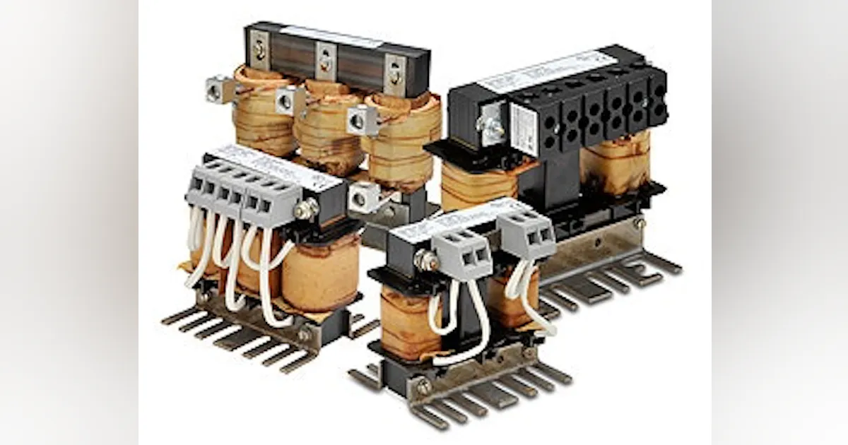 Line Reactor Model Industrial Reactors and Drives: AutomationDirect's Cost-Effective Line ...