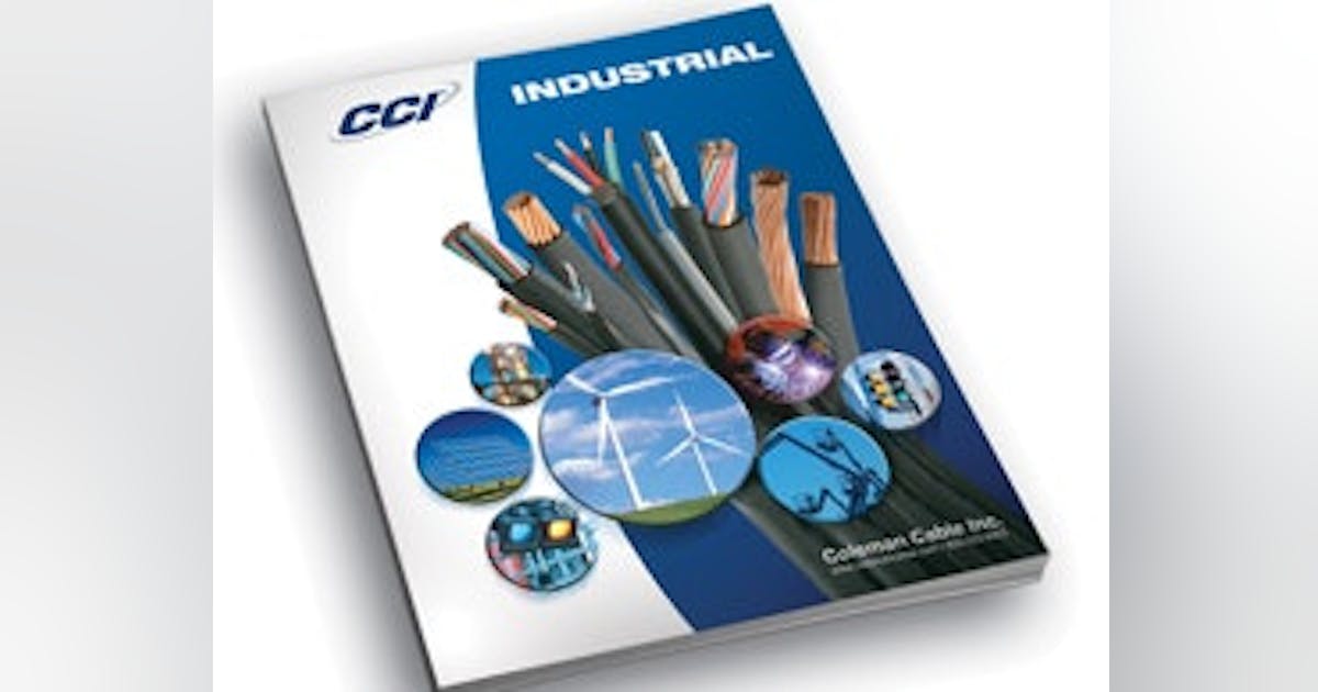 Wire Coleman's Industrial Cable Catalog INdustrial Networking