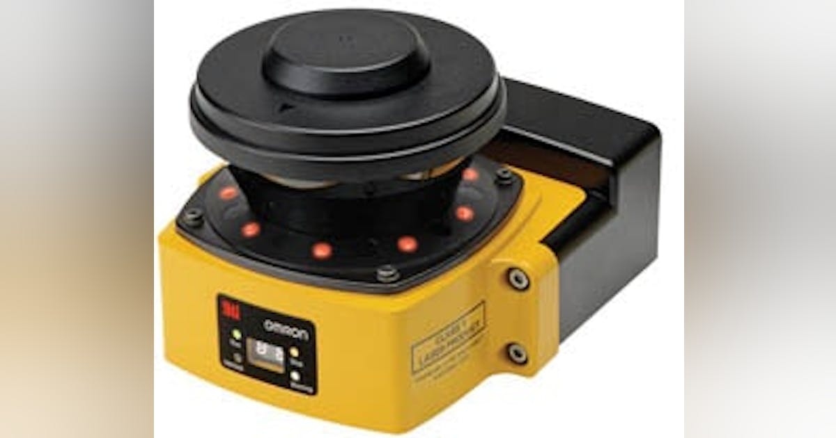 Safety Scanner Omron's OS32C Type 3 Safety Laser Versatile Scanner