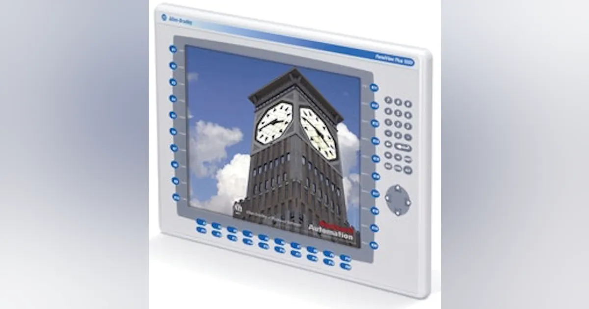 Panelview Factorytalk HMI | Rockwell's PanelView Plus 6 HMI | Control Design | Control Design