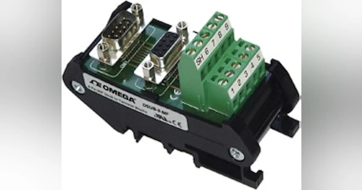 D Sub Interface Module I/O Modules | D-Sub Interface | Control Global | Control Design