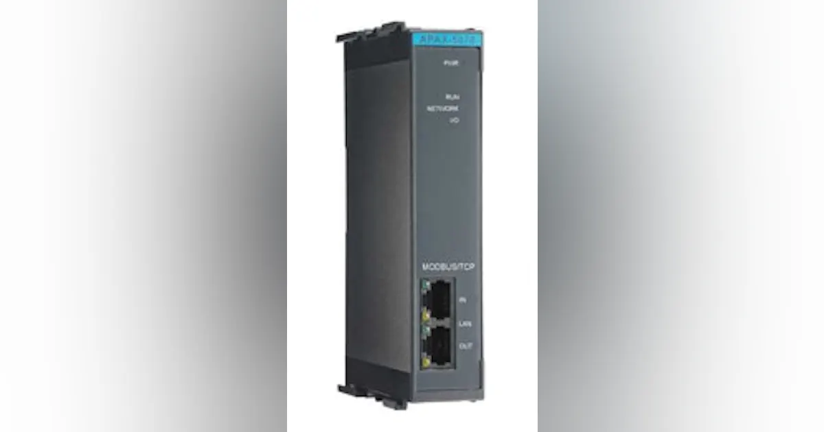Remote I/O | Modbus Supporter | Control Design | Control Design