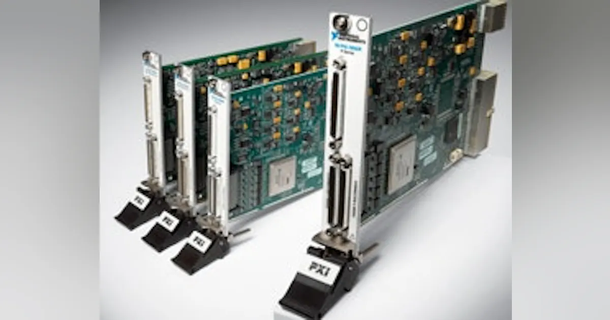 Digital I/O | PXI I/O Modules | Control Design | Control Design
