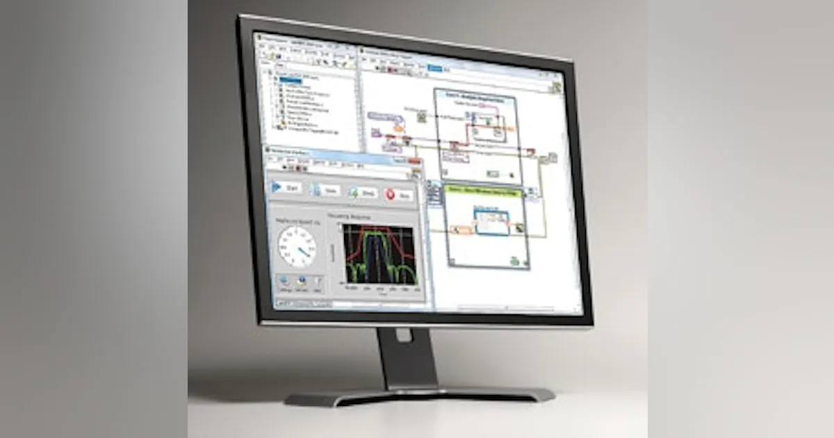 Labview Graphics Design Industrial Software | LabView New Year | Control Design | Control Design