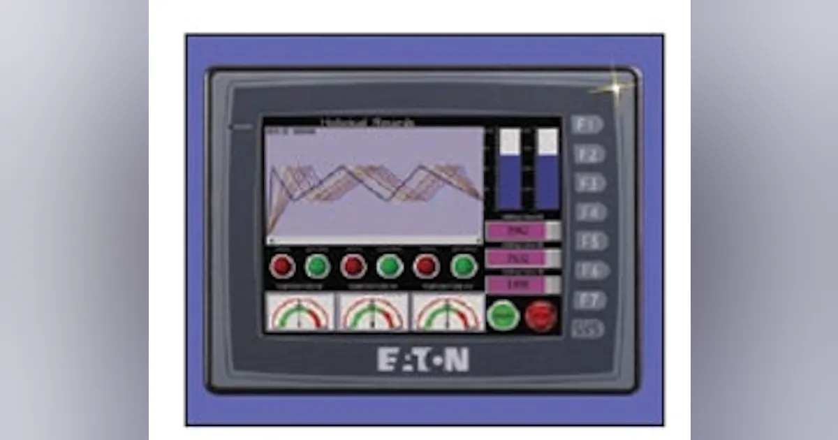 HMI | Omega Engineering's HMI Touchscreen | Control Design | Control Design